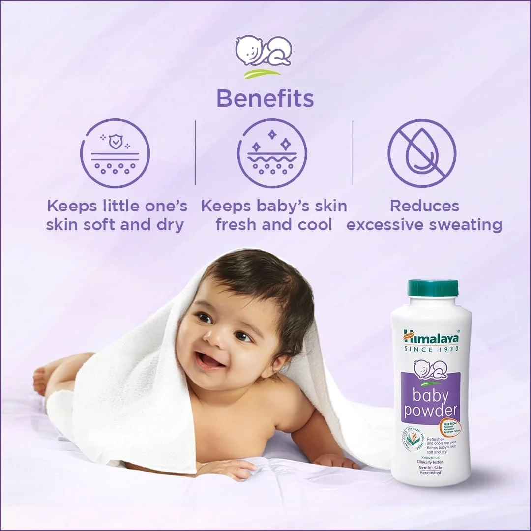 Himalaya Herbals - Baby Powder, 100 g-3.webp